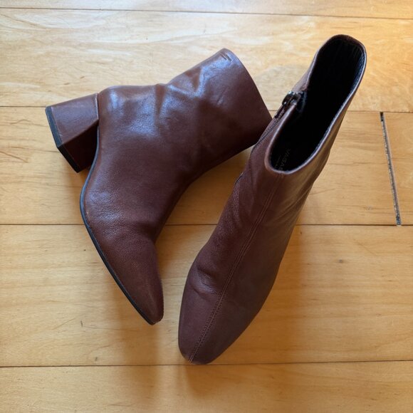 Vagabond Alice Booties Chocolate Size 38 (US 7.5) - Picture 3 of 11